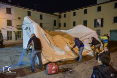 Tenda della Protezione Civile