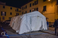 Tenda della Protezione Civile